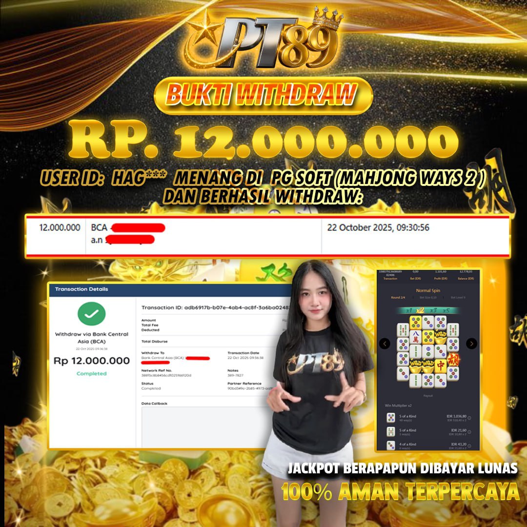 BUKTI WITHDRAW Mahjong Ways  🀄🀄- PG Soft	