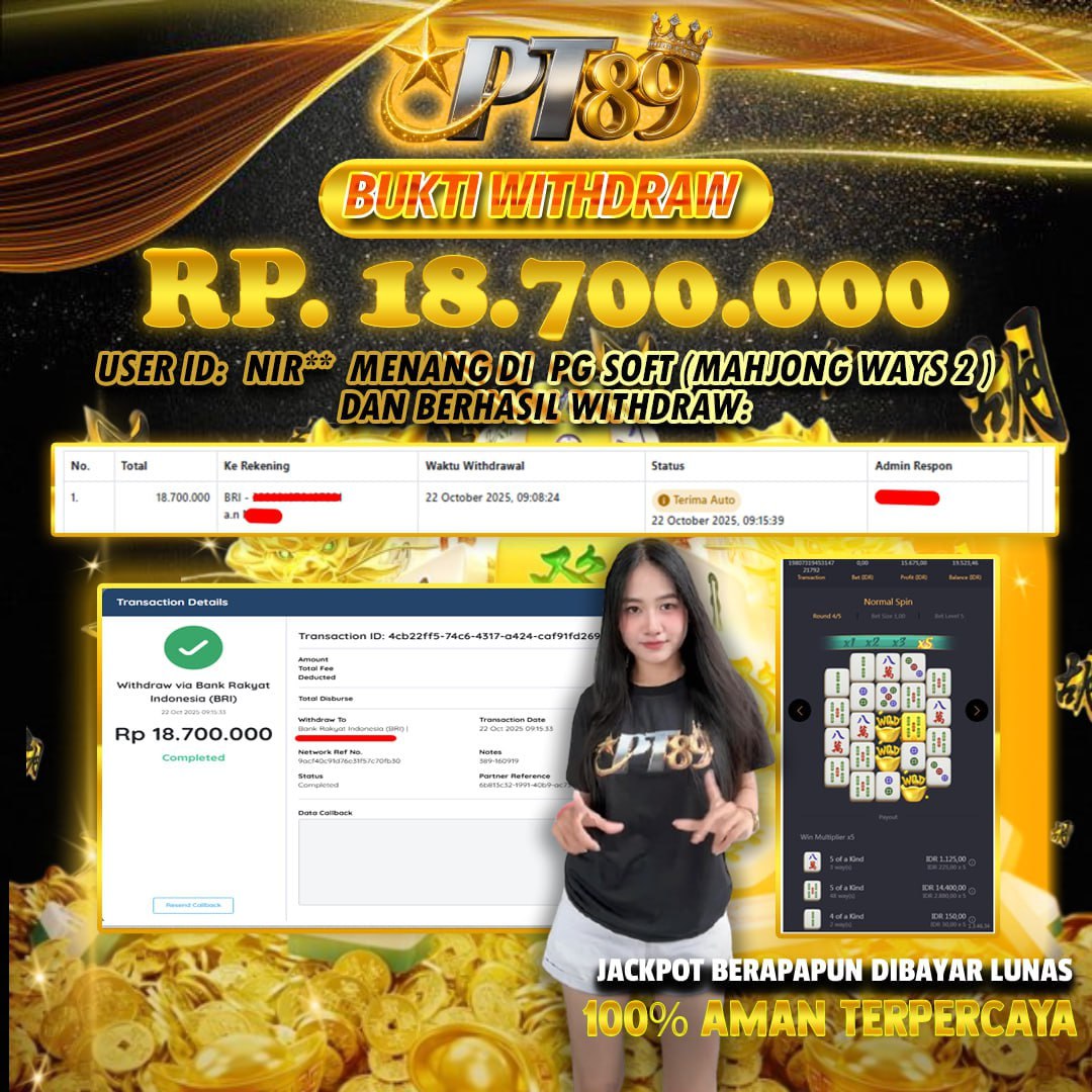 BUKTI WITHDRAW Mahjong Ways 🀄🀄- PG Soft	