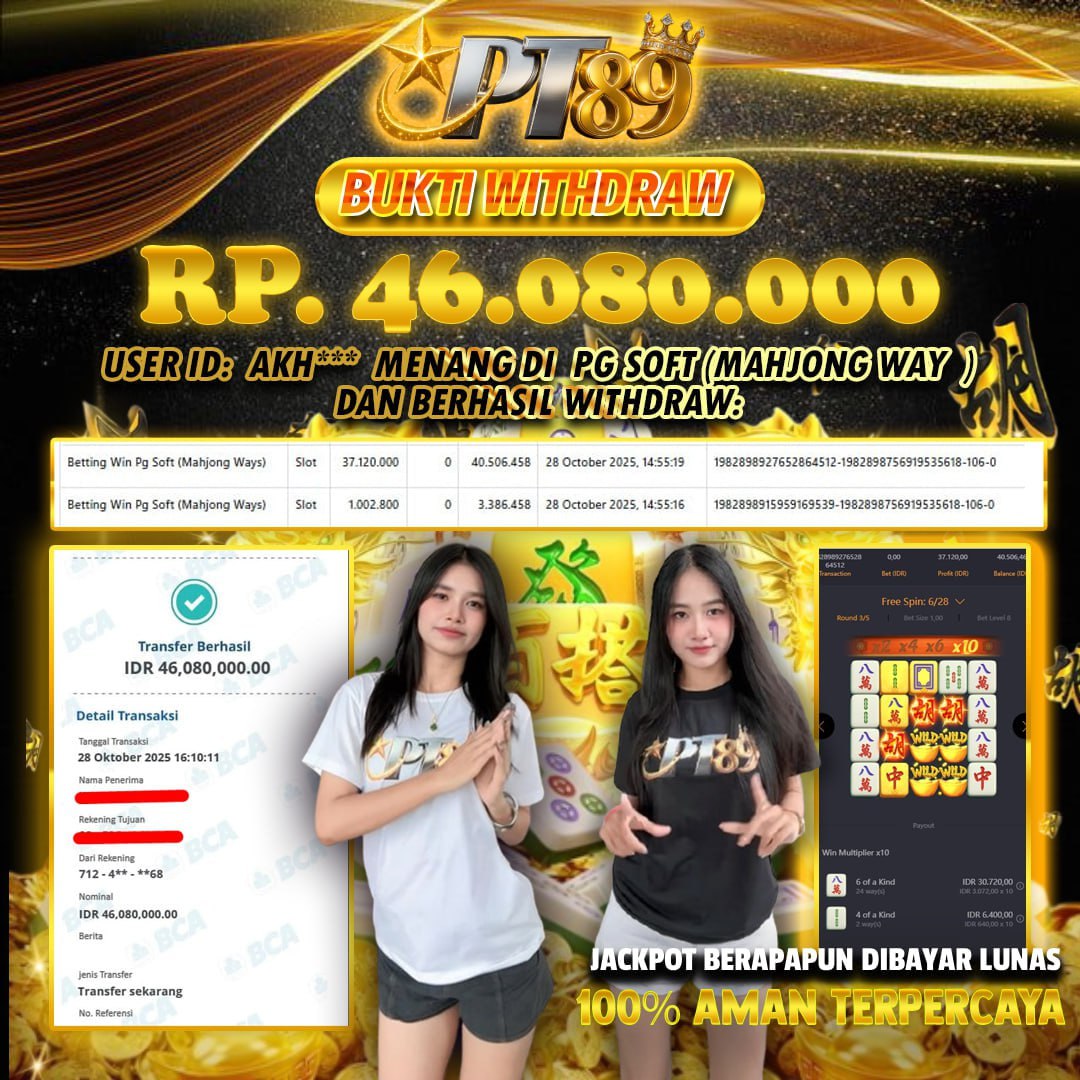 BUKTI WITHDRAW Mahjong Ways 🀄- PG Soft	