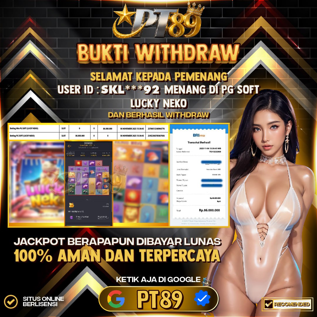 BUKTI WITHDRAW LUCKY NEKO	