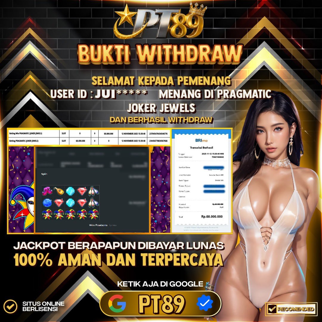BUKTI WITHDRAW Joker Jewels- Pragmatic Play	
