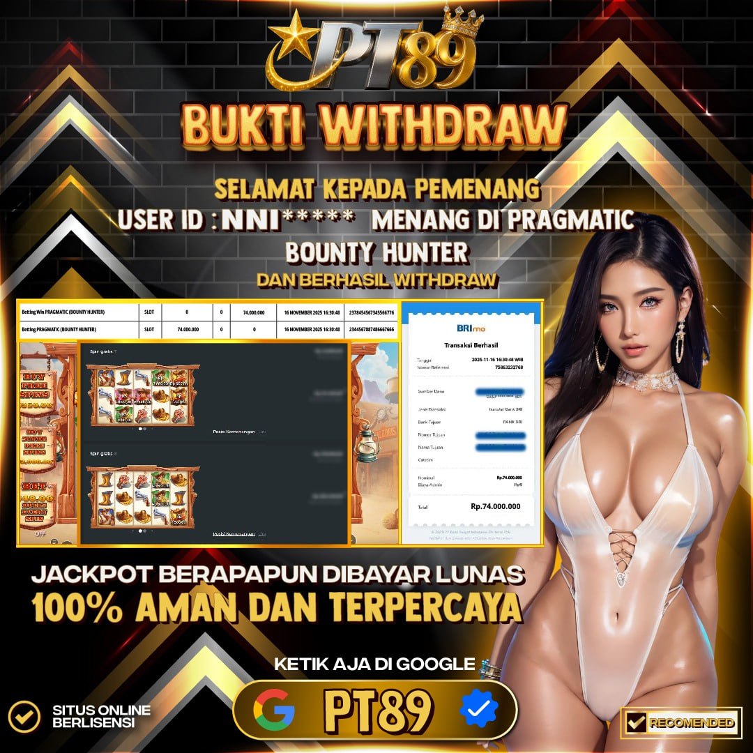 BUKTI WITHDRAW Bounty Hunter - Pragmatic	