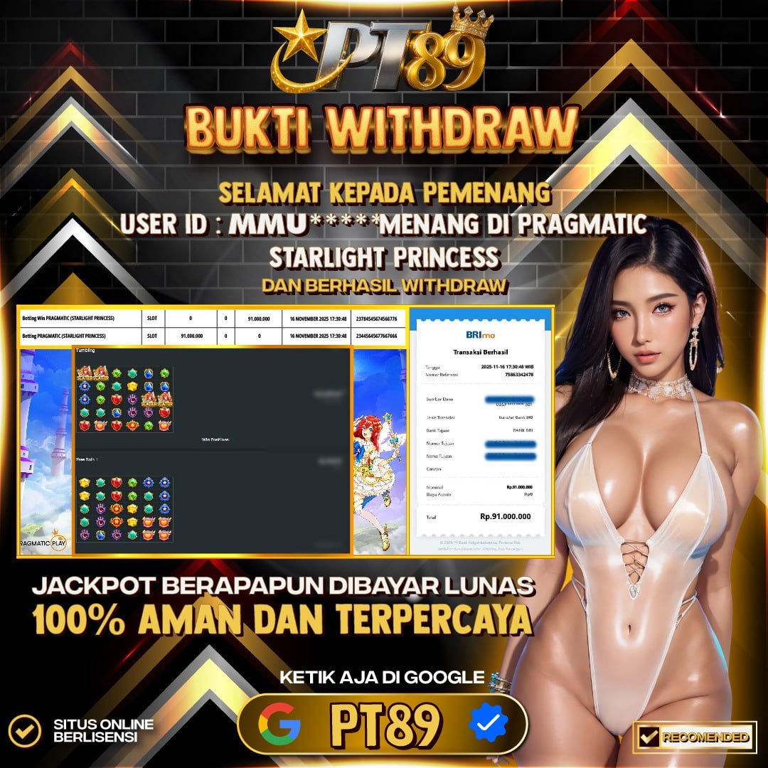 BUKTI WITHDRAW STARLIGHT PRINCESS - Pragmatic Play	