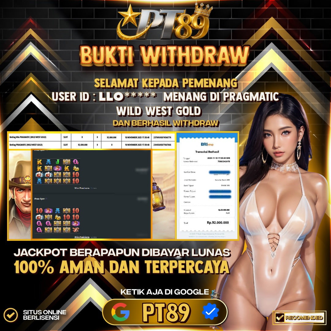 BUKTI WITHDRAW Wild Wes Gold 