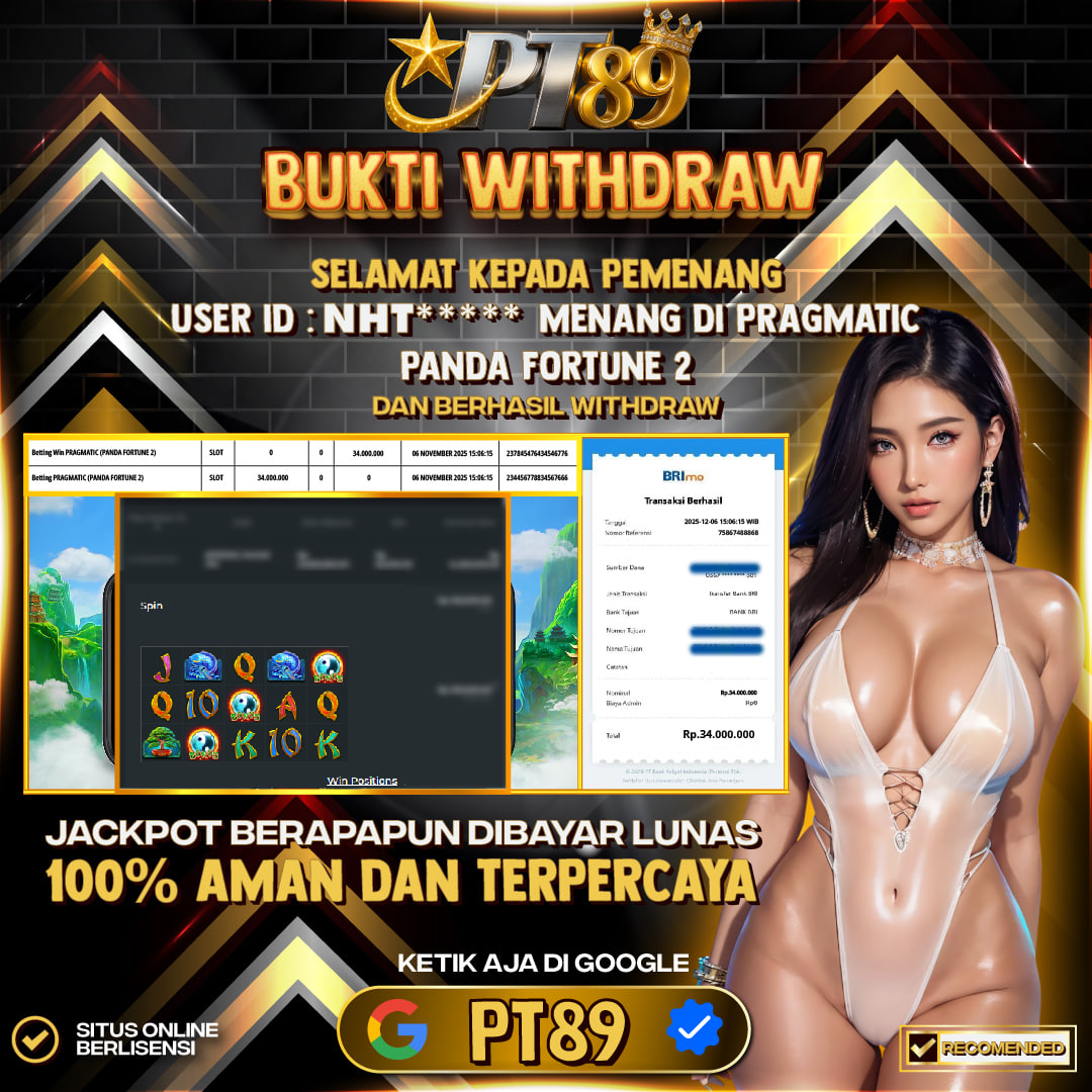 BUKTI WITHDRAW Panda Fortune 2 - Pragmatic